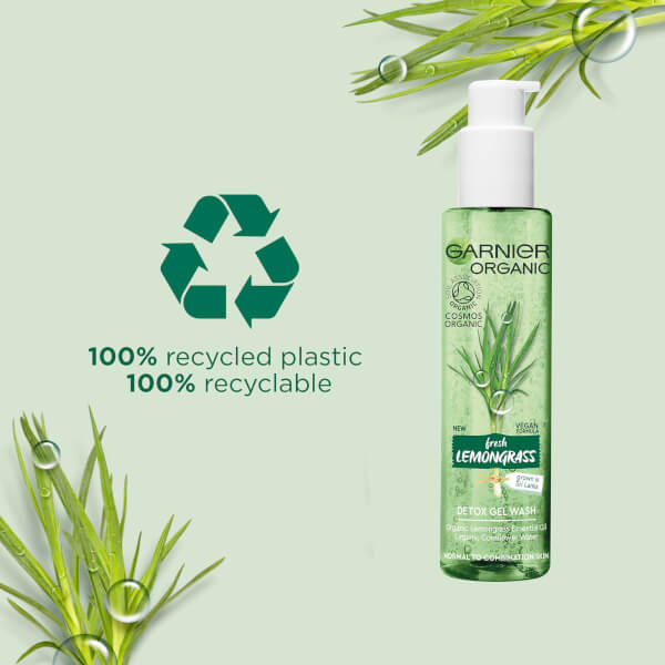 Garnier Organic Lemongrass Gel Wash 150ml 50% Rabatt für begrenzte Zeit