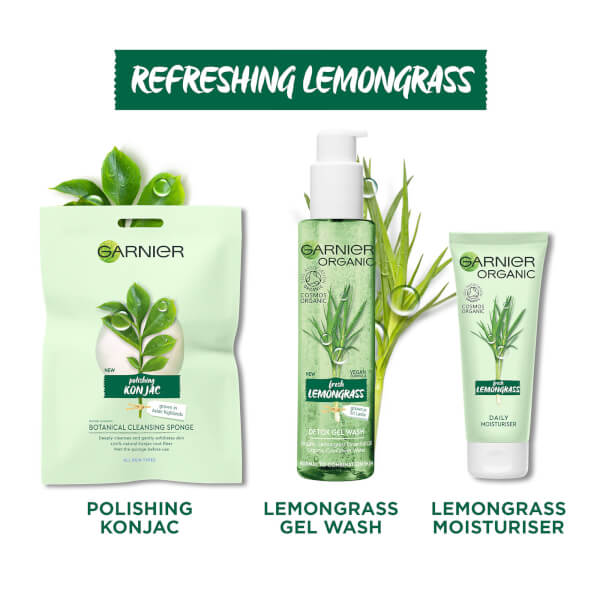 Garnier Organic Lemongrass Gel Wash 150ml 50% Rabatt für begrenzte Zeit