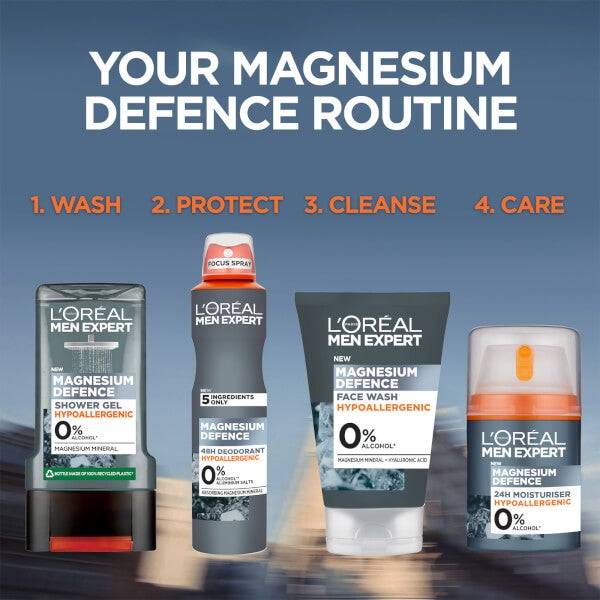 L'Oréal Paris Men Expert Magnesium Defence Shower Gel 300ml Vatertagsangebot