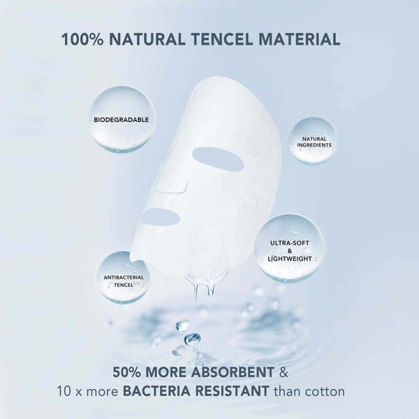 FOREO Bulgarian Rose Moisture-Boosting Sheet Face Mask (3 Pack) Neueste Stile