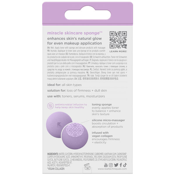 Real Techniques Sponge+ Miracle Skincare Sponge Bis zu 55% Rabatt