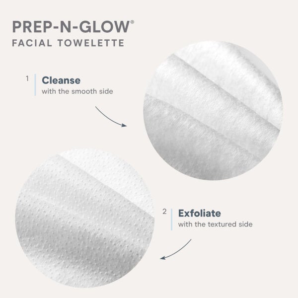 NuFACE Prep-N-Glow Cloths (5er-Packung) Begrenzt auf 3 Tage