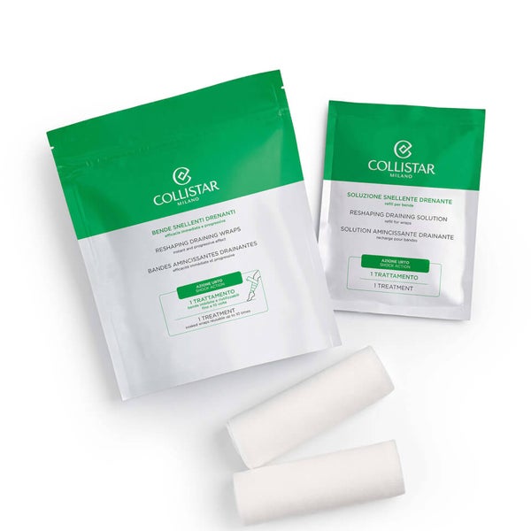 Collistar Reshaping Draining Wraps 2 x 100ml Instant And Progressive Effect 200ml Sonderangebot