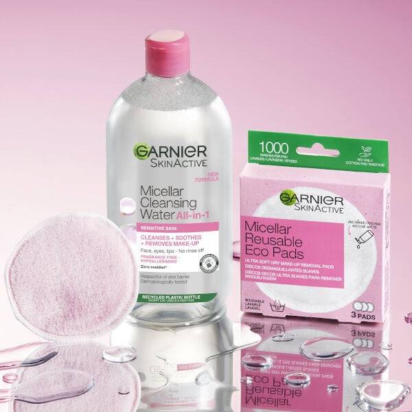 Garnier Micellar Water Facial Cleanser and Makeup Remover for Sensitive Skin 700ml Speichern exportieren