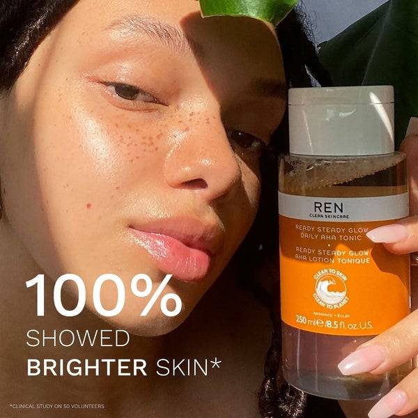 REN Clean Skincare Ready Steady Glow Daily AHA Tonic 250ml Online