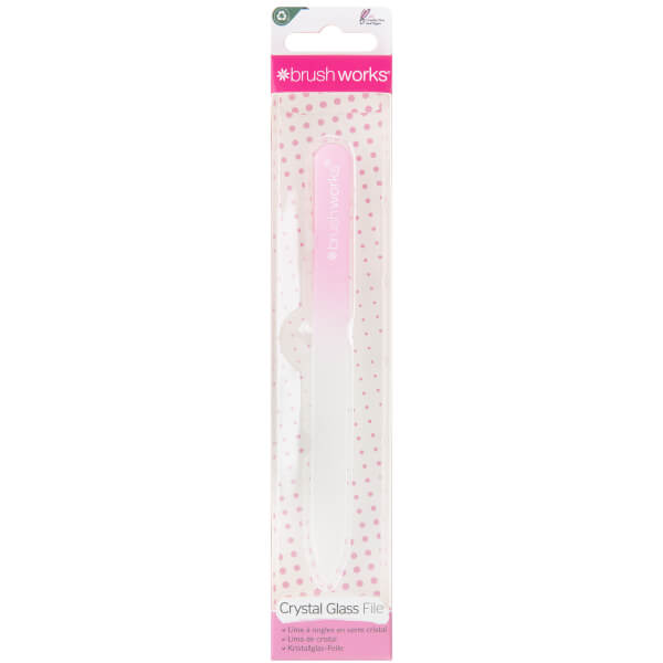 brushworks Crystal Glass File Nur für heute