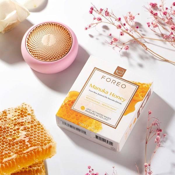 FOREO Manuka Honey UFO/UFO Mini Revitalising Face Mask for Ageing Skin (6 Pack) 50% Rabatt für begrenzte Zeit