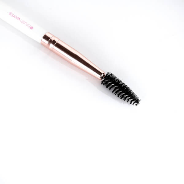 Brushworks Weiß und Gold Braue Duo Pinsel im Angebot
