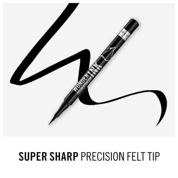 Rimmel Wonder'Ink Liquid Eye Liner - Black 1.2ml Online Shopping
