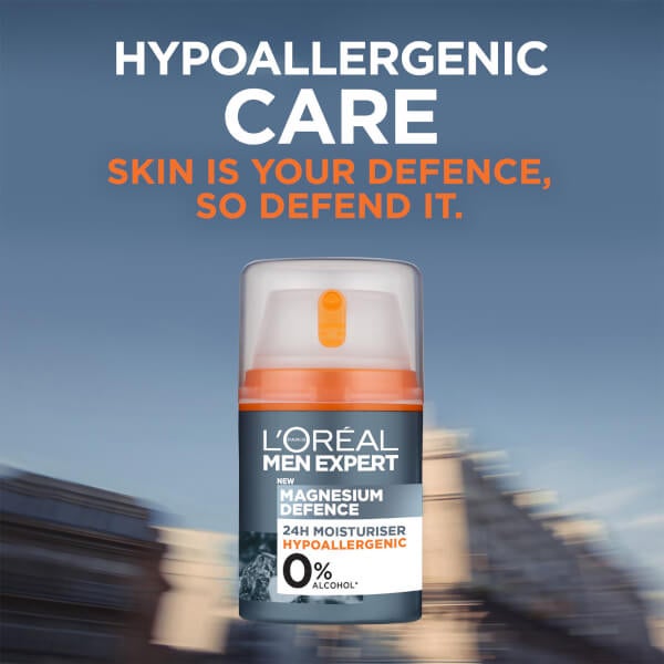 L'Oréal Paris Men Expert Sensitive Skin Moisturiser 24Hour Daily Men's Moisturiser 50ml Neueste Mode