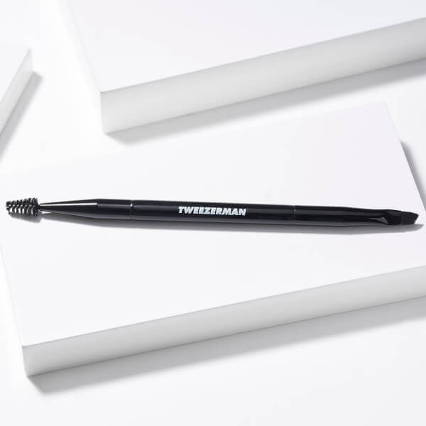 Tweezerman Dual Ended Angled Brow Brush Super Rabatt