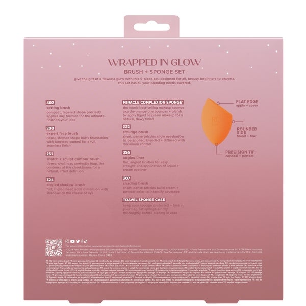 Real Techniques Wrapped In Glow Brush + Sponge Set 50% Rabatt mit kostenlosem Versand