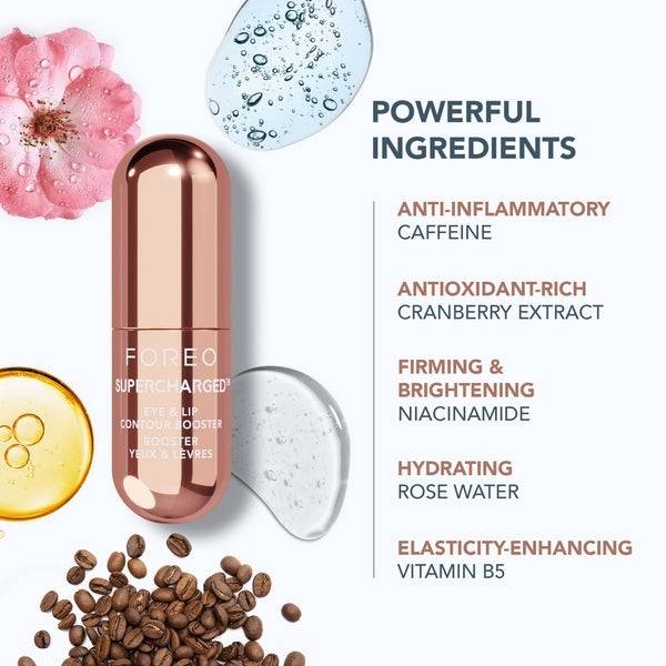FOREO Supercharged Eye and Lip Contour Booster 3.5ml x 3 50% Rabatt für begrenzte Zeit