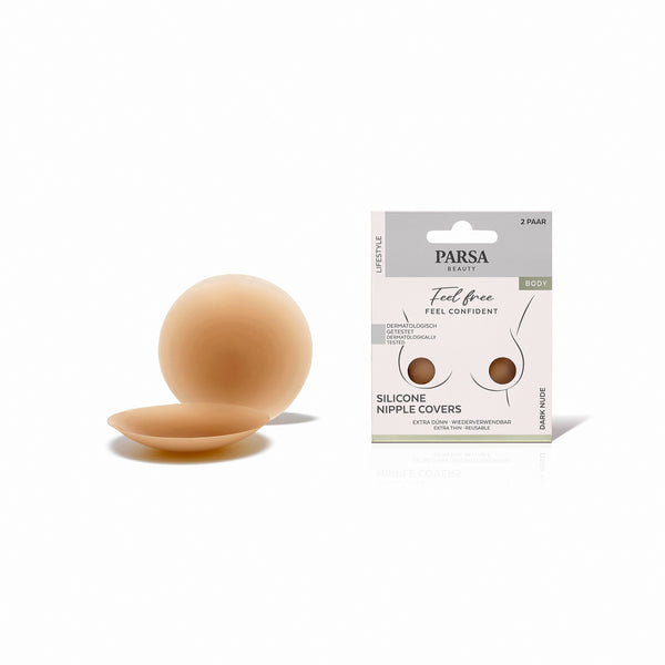 Parsa Beauty PARSA Beauty Nippelabdeckung Brustwarzenabdeckung Silicone Nipple Covers dark beige