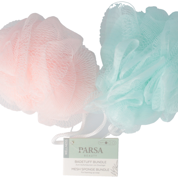 Parsa Beauty PARSA Beauty Badetuff in rosa und blau Hotsell