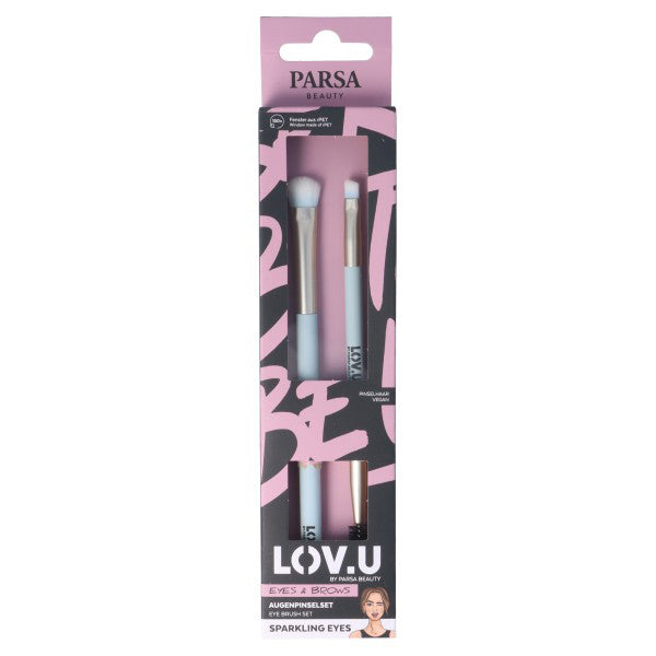 Parsa Beauty PARSA Beauty LOV.U Augenpinselset 2-teilig Kostenloser Versand