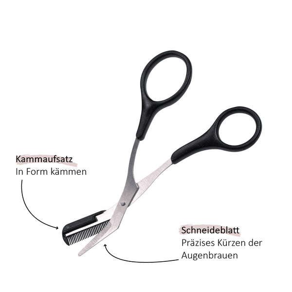 Parsa Beauty PARSA Beauty Augenbrauenschere mit Kamm Flash Sale