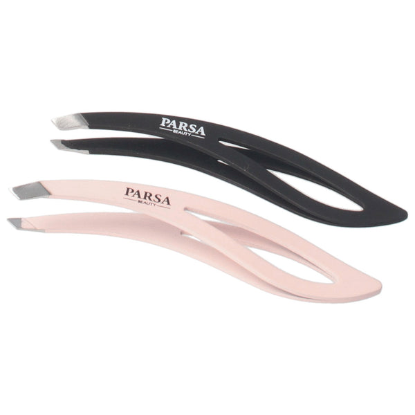 Parsa Beauty PARSA Beauty Design-Pinzette, schräg, schwarz oder rosé Outlet