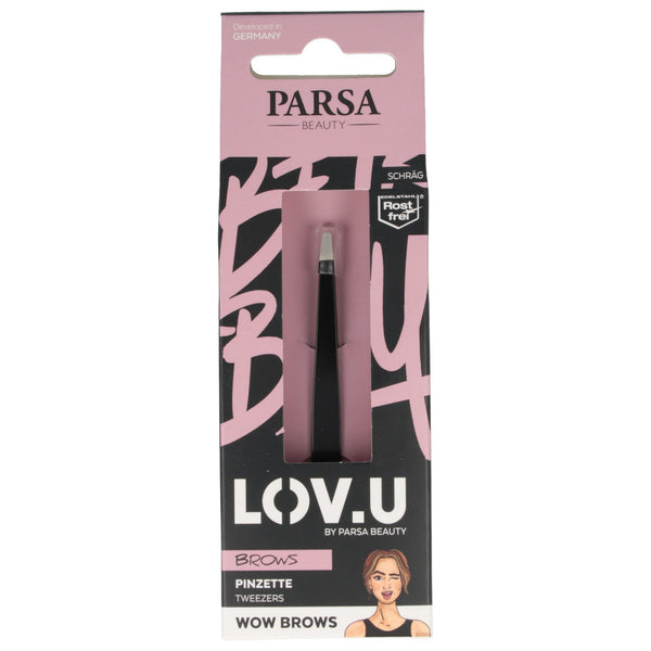 Parsa Beauty PARSA Beauty LOV.U Pinzette schräg, schwarz Verkauf