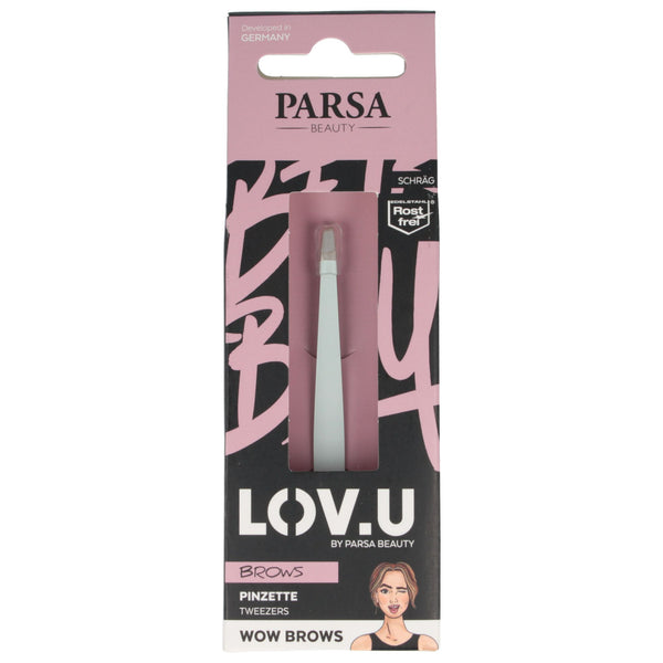 Parsa Beauty PARSA Beauty LOV.U Pinzette schräg, mint Schlussverkauf