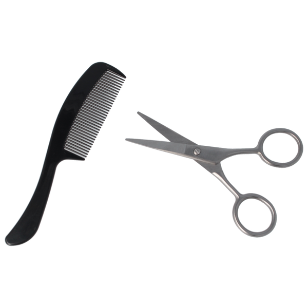 Parsa Beauty PARSA Beauty Black Edition Bart-Set - Schere und Kamm Blitzverkäufe