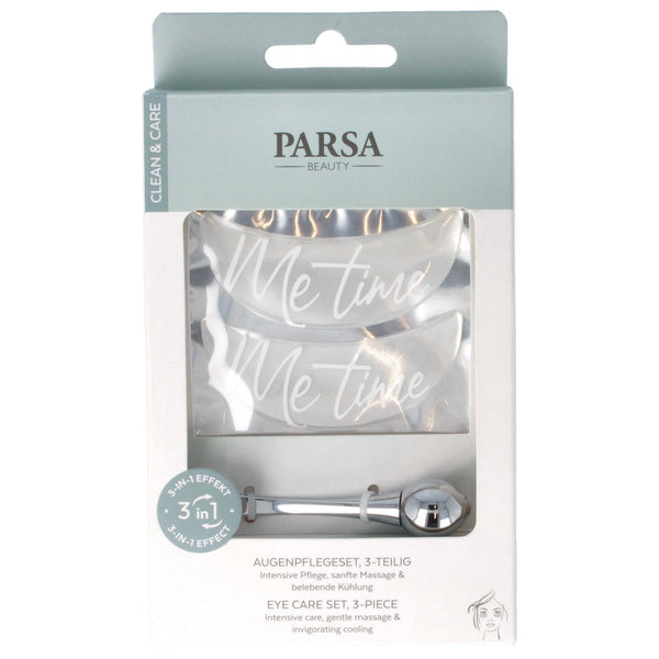 Parsa Beauty PARSA Beauty Augenpflegeset mit Augenpads und Augenroller Super Rabatt