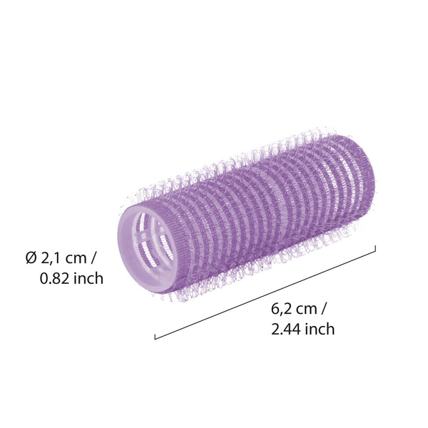 Parsa Beauty PARSA Beauty Haftwickler Lockenwickler Klettwickler 21mm lila 6 Stück im Angebot