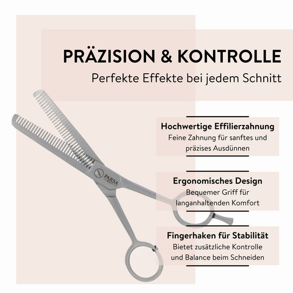 Parsa Beauty PARSA Beauty Effilierschere mit Fingerhaken Angebote