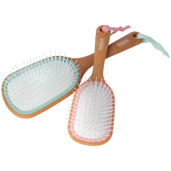 Parsa Beauty PARSA Beauty Nature Love Kork Entwirr-Haarbürsten Wet & Dry Organic groß + klein Günstiger Verkauf