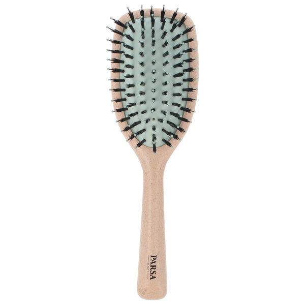Parsa Beauty PARSA Beauty Pflegebürste Organic vegane Haarbürste groß oval in beige