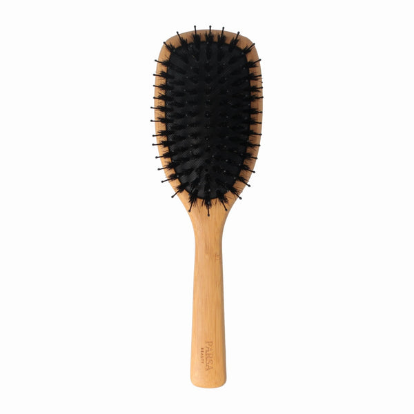 Parsa Beauty PARSA Beauty Bambus Pflegebürste groß oval mit Mischborsten aus FSC® -zertifiziertem Bambus