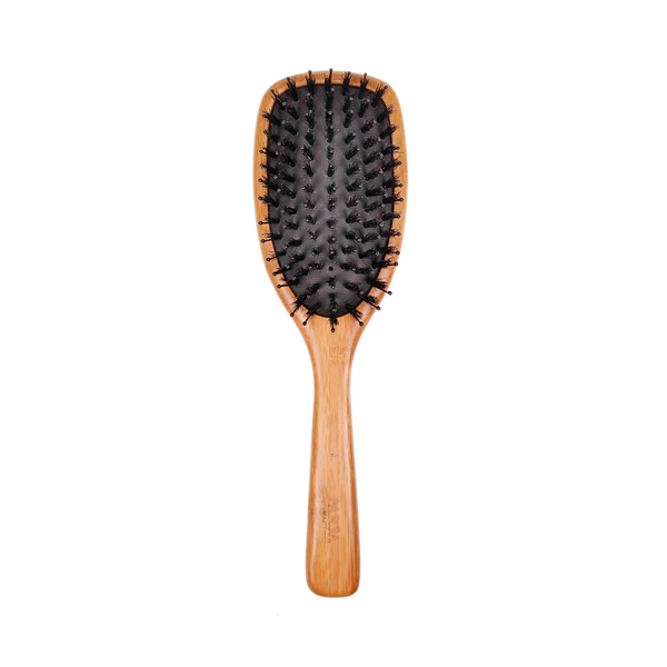 Parsa Beauty PARSA Beauty Bambus Pflegebürste groß oval mit Mischborsten aus FSC® -zertifiziertem Bambusholz