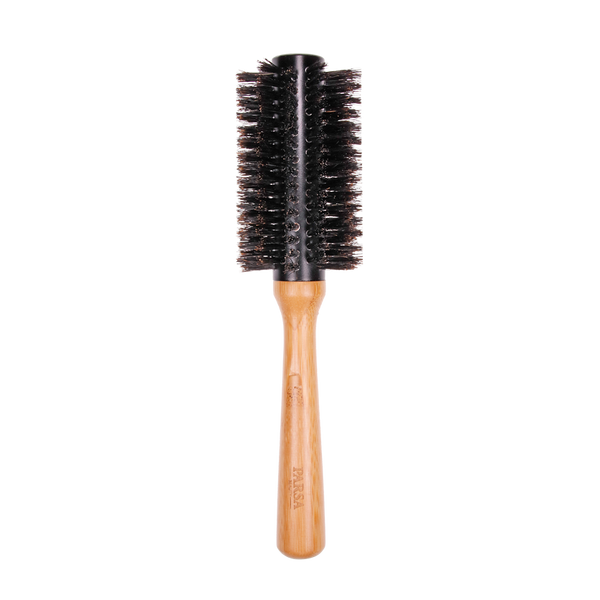 Parsa Beauty PARSA Beauty Bambus Volumenbürste ø 25mm mit Wildschweinborsten aus FSC®-zertifiziertem Bambus