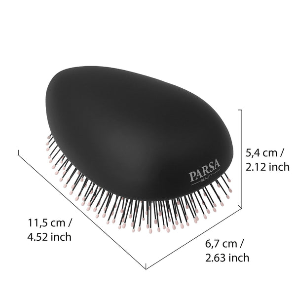 Parsa Beauty PARSA Beauty Entwirrbürste Compact Styler Haar Entwirrer in schwarz im Angebot