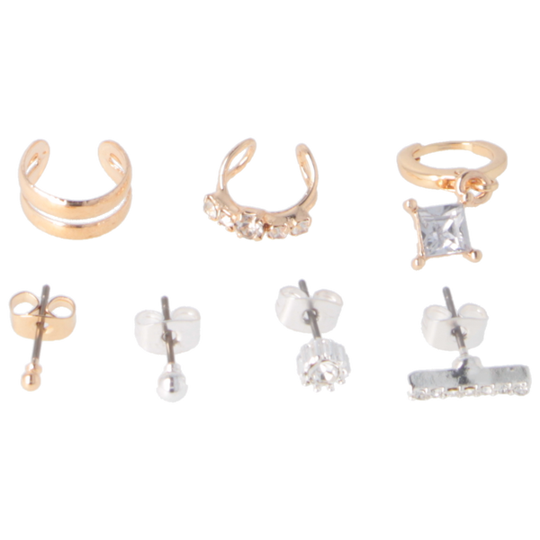 Parsa Beauty That's me by PARSA Beauty Mehrfachohrstecker mit Strass in Gold und Silber Günstiger Verkauf