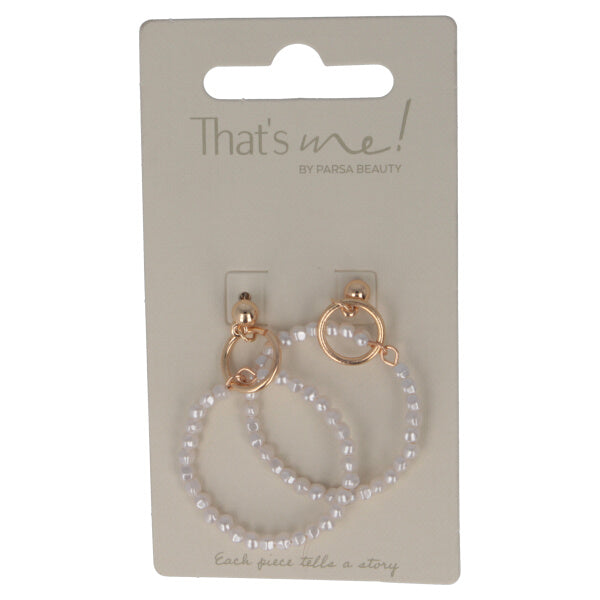Parsa Beauty That's me by PARSA Beauty Ohrstecker mit großen Perlen-Loops Blitzverkäufe