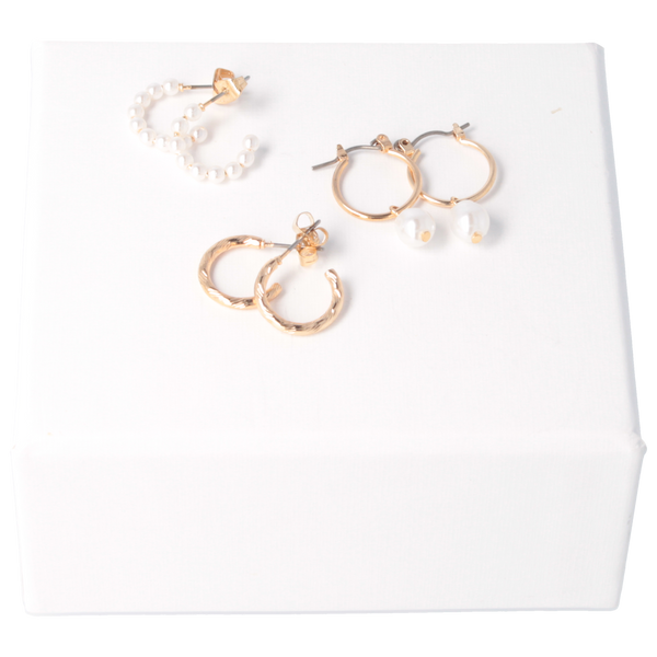 Parsa Beauty That's me by PARSA Beauty Ohrring-Set mit zeitlosen Perlendetails Online