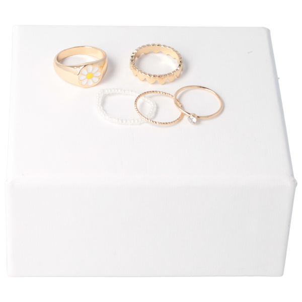 Parsa Beauty That's me by PARSA Beauty Ringset in Gold mit zeitlosen Design Verkauf