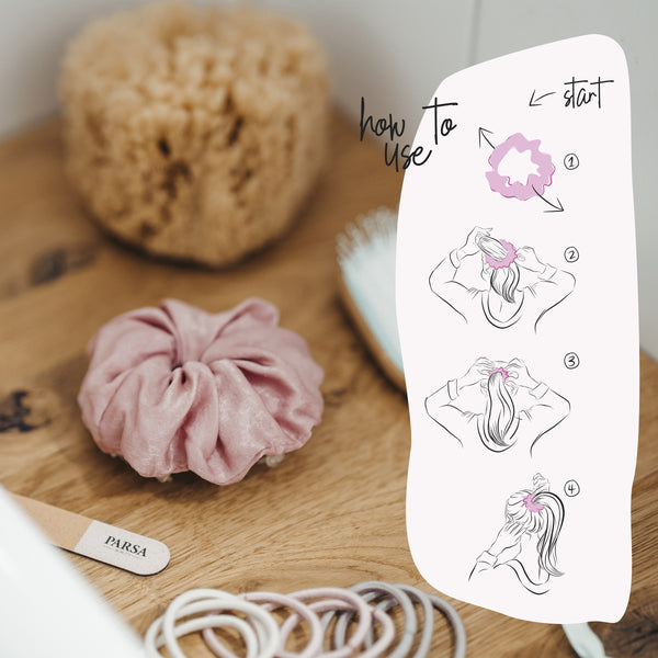 Parsa Beauty PARSA Beauty The Scrunchie Bella Rosie mit innovativen Biteys Verkauf