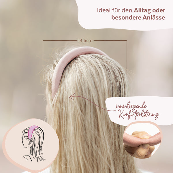 Parsa Beauty PARSA Beauty Comfy Hoop Kids Prinzessin Haarreif mit innenliegender Komfortpolsterung Auslauf
