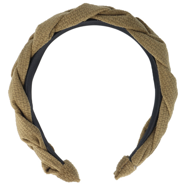 Parsa Beauty PARSA Beauty Haarreif geflochten grün