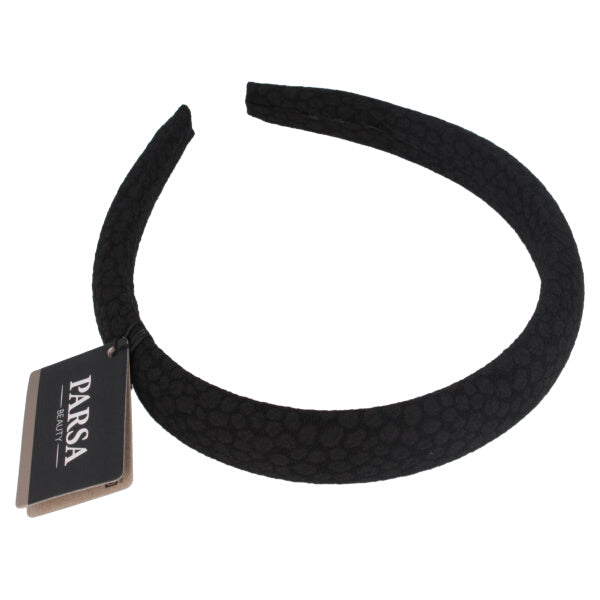 Parsa Beauty PARSA Beauty Haarreif, schwarz mit Leopard Print