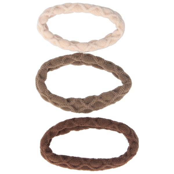 Parsa Beauty PARSA Beauty Haargummi strukturiert mehrfarbig 5,5cm 3Stk Auslauf