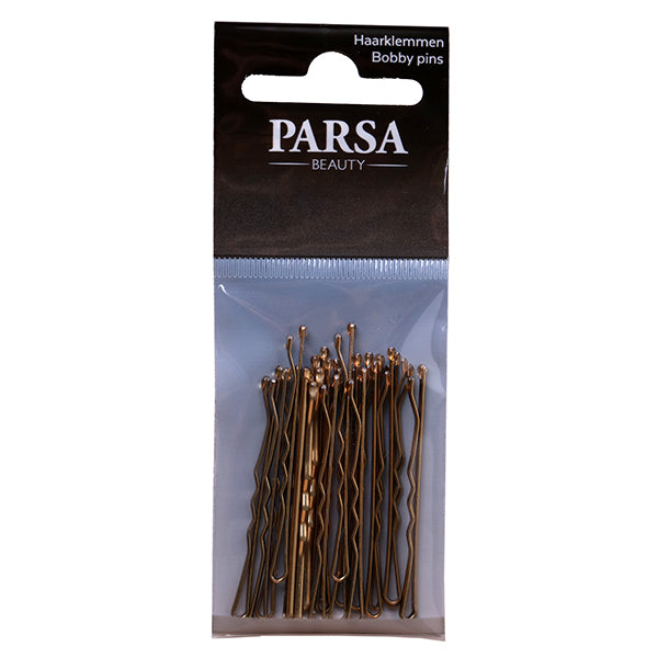 Parsa Beauty PARSA Beauty Haarklemmen 50mm, gewellt, gold 20Stk
