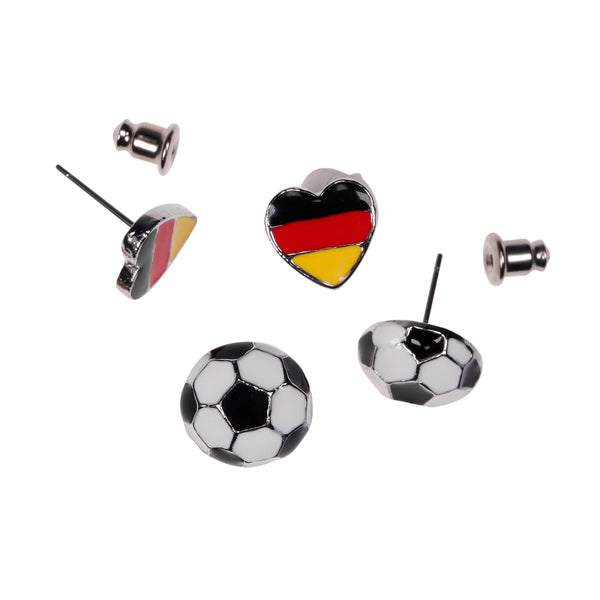Parsa Beauty PARSA Beauty Deutschland Fanartikel Set Haarband, Schleife, Ohrringe, Scrunchies für EM und WM Meist gekauft