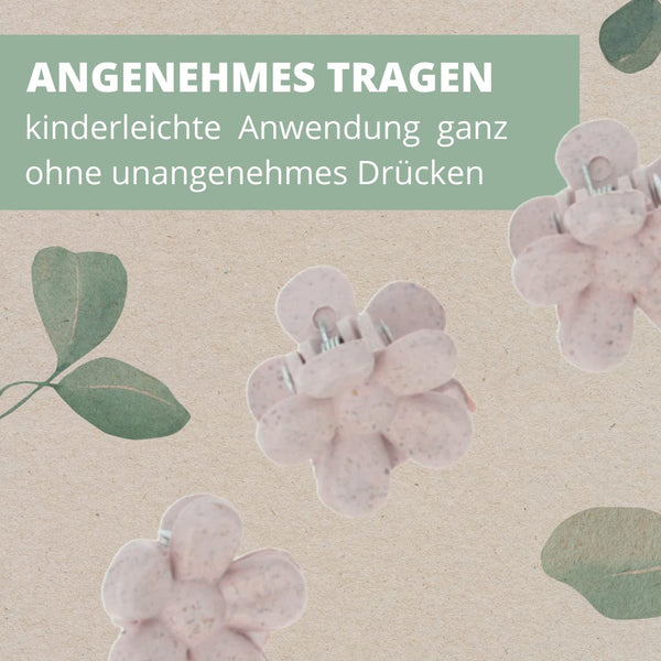Parsa Beauty PARSA Beauty Nature Kids Haarklammer Blütenform mit Weizenstroh, 6 Stk Online