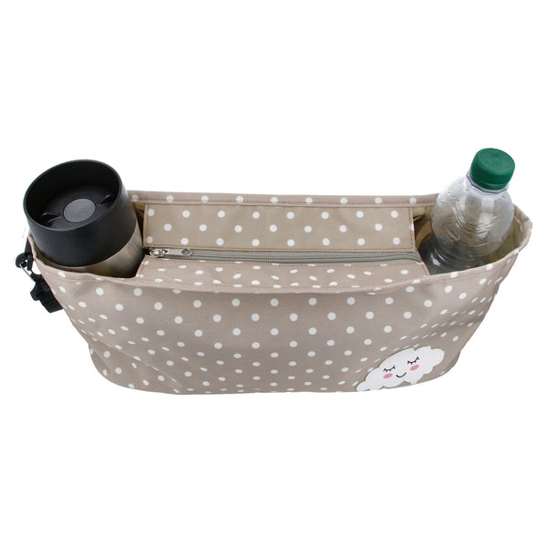 Parsa Beauty PARSA Baby Kinderwagentasche beige mit Wolkenstickerei Outlet