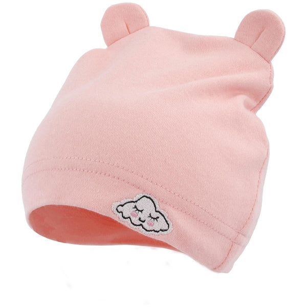 Parsa Beauty PARSA Baby Mütze rosa mit Öhrchen und Wölkchenstickerei 1Stk Angebote