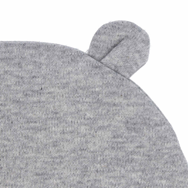 Parsa Beauty PARSA Baby Mütze grau mit Öhrchen und Wölkchenstickerei 1 Stk Hotsell