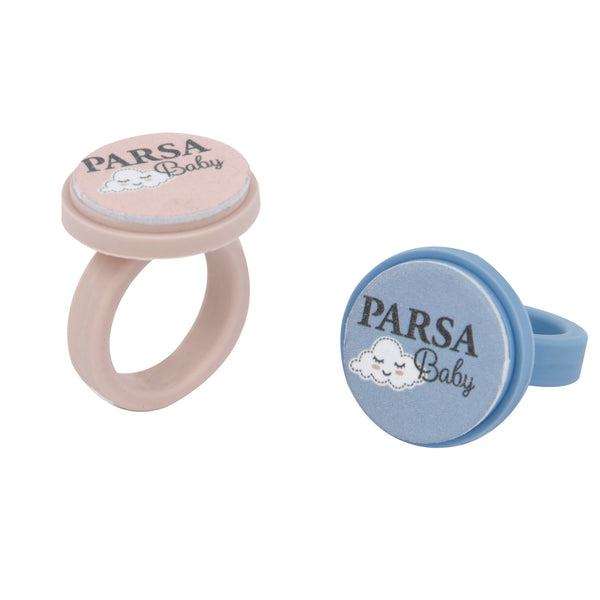 Parsa Beauty PARSA Baby Nagelfeilring Nagelpflege für Babys mit 7 Feilpads / Einwegfeilen Auslauf